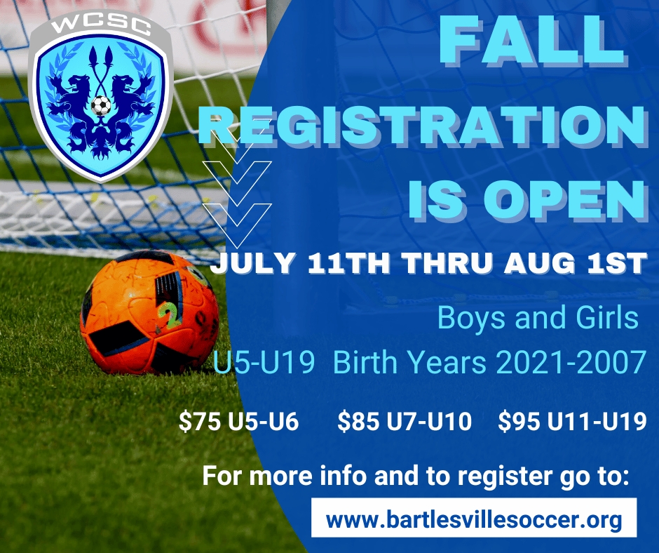 FALL 2025 REGISTRATION is now OPEN
